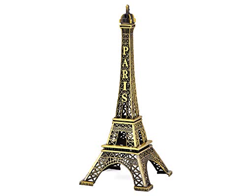 DS. DISTINCTIVE STYLE Eiffelturm Modell Eiffelturm Metallic Statue Eiffelturm Figur für Souvenirs (15 cm) von ds. distinctive style