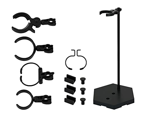 ds. distinctive style Figuren Ständer 12 Inch Anschließbarer Spielzeug Display Ständer aus Metall für Figuren im Maßstab 1/6 und 1/9 von ds. distinctive style