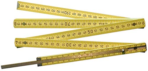 Holzgliedermaßstab mit Messingzunge Holzgliedermaßstab mit Messingzunge von dsMesswerkzeuge