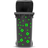 Blumen Aufkleber Set, Outdoor Vinyl Aufkleber, Mülltonne Dekor Blumen Aufkleber Set, Outdoor Vinyl Aufkleber, Mülltonne Dekor von dsddesignworks