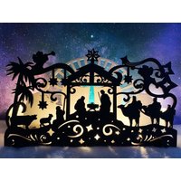 Weihnachtskrippe, Krippendekoration, Weihnachtsmantel Wohnkultur Weihnachtskrippe, Krippendekoration, Weihnachtsmantel Wohnkultur von dsenoyyc