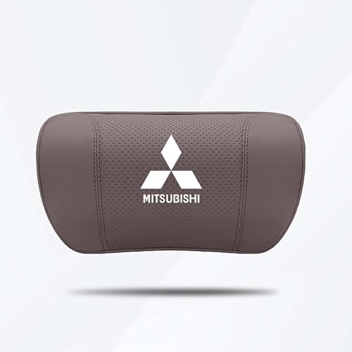 Auto Kopfstütze, für Mitsubishi Outlander Eclipse Cross ASX Airtrek Auto Nackenkissen mit Memory Foam verstellbarem Riemen Abnehmbarer Abdeckung Weichheit Atmungsaktiv Komfortabel für Autositz Zubehör von dsetryj