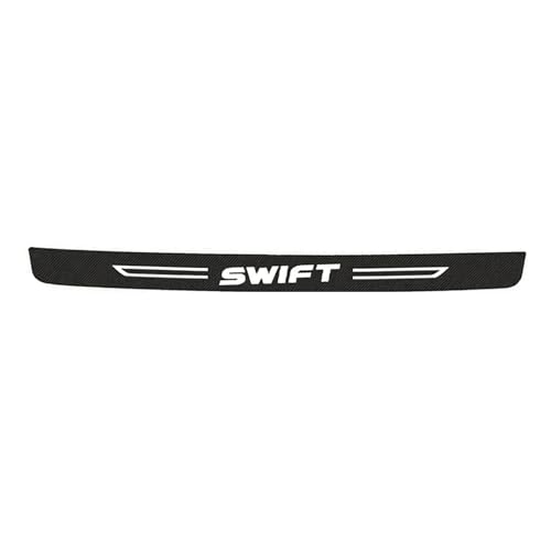 dsetryj Auto Heckstoßstangenschutz, für Suzuki Swift Kohlefaser Stoßstangenschutz Anti-Scratch Abrieb Ladekantenschutz Kofferraum Zubehör,A dsetryj Auto Heckstoßstangenschutz, für Suzuki Swift Kohlefaser Stoßstangenschutz Anti-Scratch Abrieb Ladekantenschutz Kofferraum Zubehör,A von dsetryj