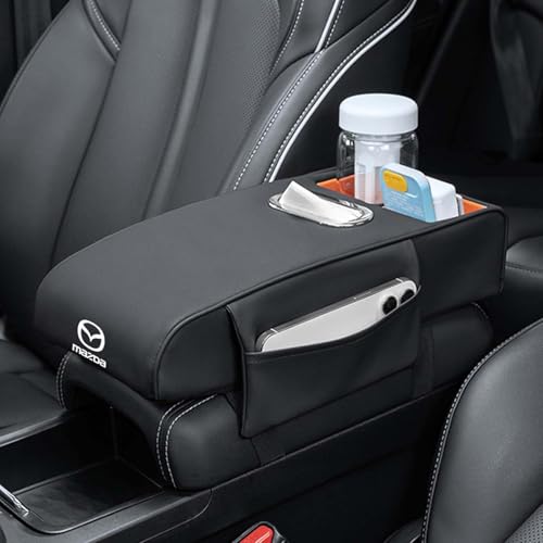 dsetryj Auto Mittelkonsole Armlehnenabdeckung, für Mazda3 Axela CX-4 CX-5 Armlehnenmatte Mittelarmlehne Abdeckung Schutz Armlehnen Polster Armlehnenschoner Zubehör,A dsetryj Auto Mittelkonsole Armlehnenabdeckung, für Mazda3 Axela CX-4 CX-5 Armlehnenmatte Mittelarmlehne Abdeckung Schutz Armlehnen Polster Armlehnenschoner Zubehör,A von dsetryj