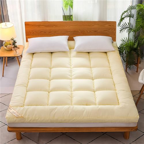 dsfgybj Dicke und komfortable Faltbare Futon -Matratze für Schlafzimmer und Schlafzimmer - Nicht -Schlupf- und warme Schlafmatte für gemütliche Nächte von dsfgybj