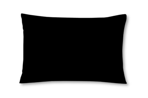 Kissenhülle Kissenbezug 40x60 cm (Schwarz) von dssh dessahome