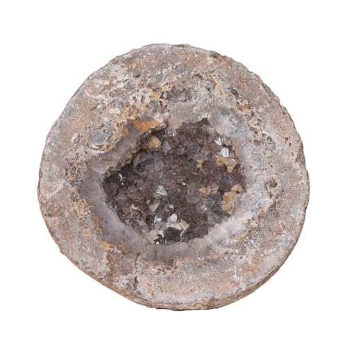 dssmboom Natürlicher Achat Geoden Kristall Cluster Sammlerstück Mineralien-Exemplar, unregelmäßiger Achat Druse Stein für Reiki-Heilung und Heimdekoration, 51-100 G von dssmboom