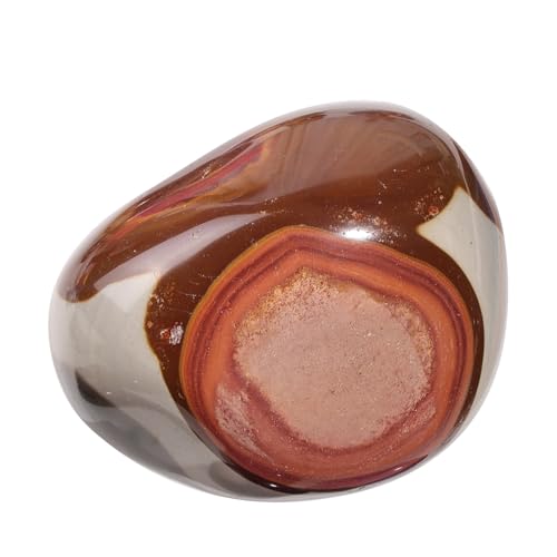 dssmboom Unregelmäßige Ozeanjaspis Kristall Palme Sorgen Steine zum Entspannen von Angst und Stress, Polierte Taschenstein für Meditation und Chakra Balancing von dssmboom