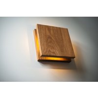 Holzlampe Sc#698 Wandlampe von dtchss