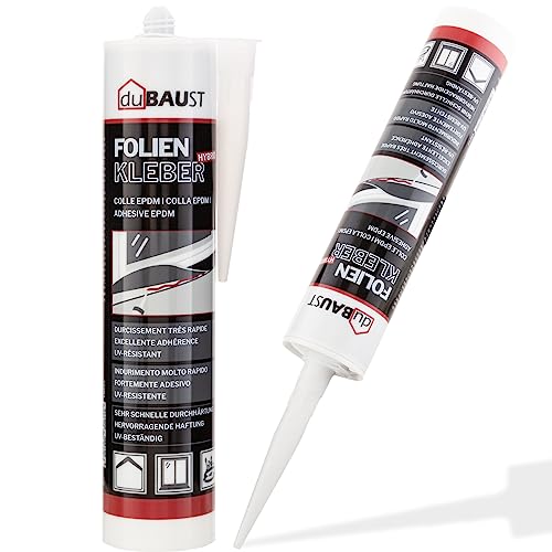 dubaust EMP24 EPDM Kleber Folienkleber hochelastisch EPDM Folie Teichfolie Baufolie Dichtfolie 290ml schwarz von dubaust