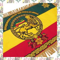 Drs/Löwe Von Juda Bestickte Wanddekoration Mit Fransen Wandteppich Haile Selassie I Reggae Jah Rasatafari Äthiopien von dubrockers