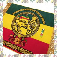 Drs/Löwe Von Judah Bestickte Wanddekoration Mit Fransen Gobelin Haile Selassie I Reggae Jah Rasatafari Äthiopien von dubrockers