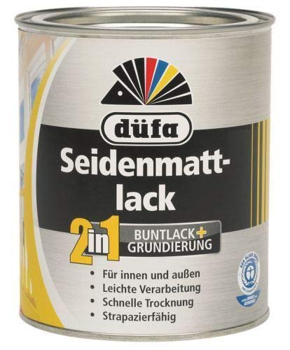 düfa 2in1 Seidenmattlack (Moosgrün, 750 ml) von düfa