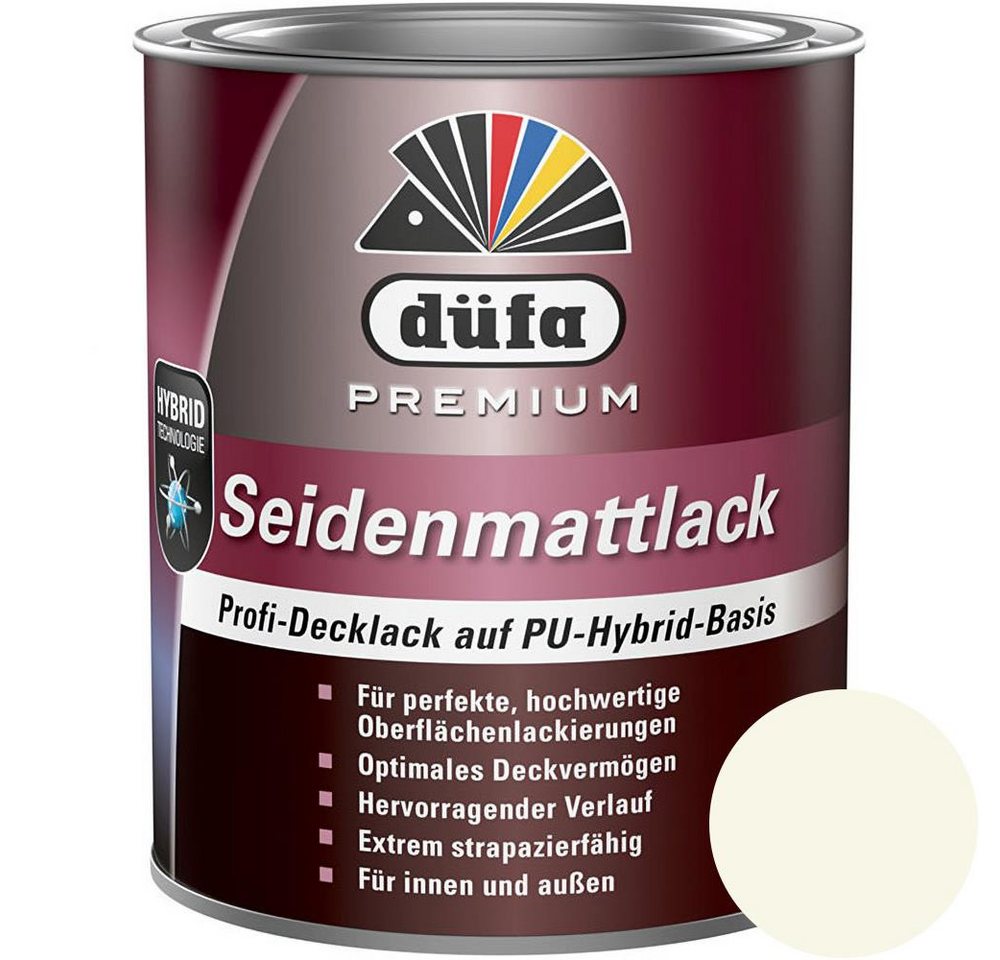 düfa Acryl-Buntlack PREMIUM 2,5l Seidenmattlack Chalky Hellbeige matter Lack, Einfache Verarbeitungseigenschaften, geruchsarm und wasserverdünnbar düfa Acryl-Buntlack PREMIUM 2,5l Seidenmattlack Chalky Hellbeige matter Lack, Einfache Verarbeitungseigenschaften, geruchsarm und wasserverdünnbar von düfa