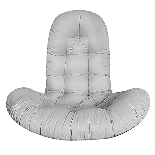 duhe189014 Hängesessel Kissen, Polster,Swing Chair Kissen, Ersatzkissen, Wechselkissen,waschbar Hängesesselkissen Hautfreundliches Soft Swing Stuhlkissen Für Innenbalkon130x95cm Charming von duhe189014