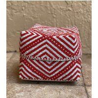 Großer Handperlen Aufbewahrungskorb - Red African von dumelacreations