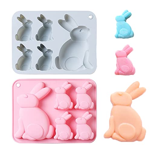 duoyif Hase Silikonform Backform Hasen Formen Kuchenform Ostern Silikonform Schokoladenform Silikon Kaninchen Pralinenform Kuchen Deko Form Hasenform Für Schokolade Kekse Fondant Eiswürfel 2Stücke duoyif Hase Silikonform Backform Hasen Formen Kuchenform Ostern Silikonform Schokoladenform Silikon Kaninchen Pralinenform Kuchen Deko Form Hasenform Für Schokolade Kekse Fondant Eiswürfel 2Stücke von duoyif