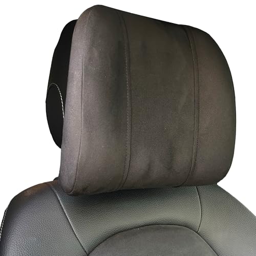 duoyif Auto Kopfstütze, Auto Kissen Nackenstütze Aus Wildleder und Memory-Schaum, Autositz Nackenkissen Zum Fahren, Komfortabel Und Atmungsaktiv, Auto Kopfstütze Für Autositze Autostuhl (Schwarz d1) duoyif Auto Kopfstütze, Auto Kissen Nackenstütze Aus Wildleder und Memory-Schaum, Autositz Nackenkissen Zum Fahren, Komfortabel Und Atmungsaktiv, Auto Kopfstütze Für Autositze Autostuhl (Schwarz d1) von duoyif