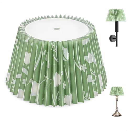 Lampenschirm Glas, Lampenschirm Boho, Lampenschirms Grün, Boho Stil für Schlafzimmer Wohnzimmer Flur, Moderne Lampe für InnenräUme, Dekorative Hängelampe 1 Stück Grün von duozoanz