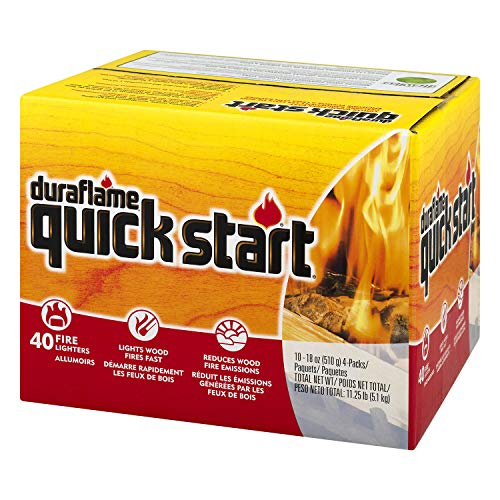 Duraflame Quick Start Firestarters, 40-Pk. (10 - 18ounce 4 packs) by duraflame von duraflame
