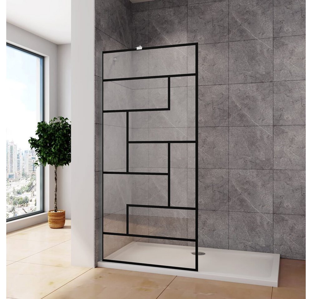 duschspa Duschwand 8mm ESG Walk in Dusche Duschtrennwand Glaswand, Einscheibensicherheitsglas, Sicherheitsglas, (Set), Glas von duschspa