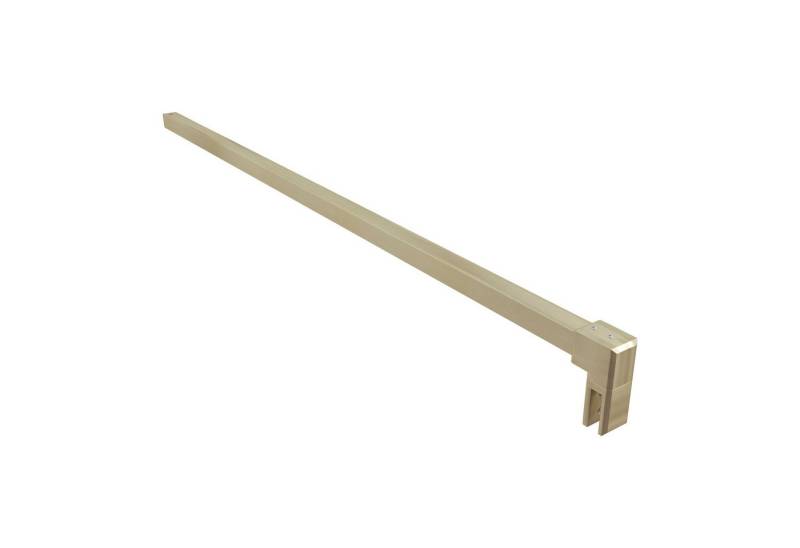 duschspa Duschwand-Stabilisationsstange Stabilisierungsstange Wandhalterung für Duschwand Duschtür 8-10mm Glas, (Set) von duschspa