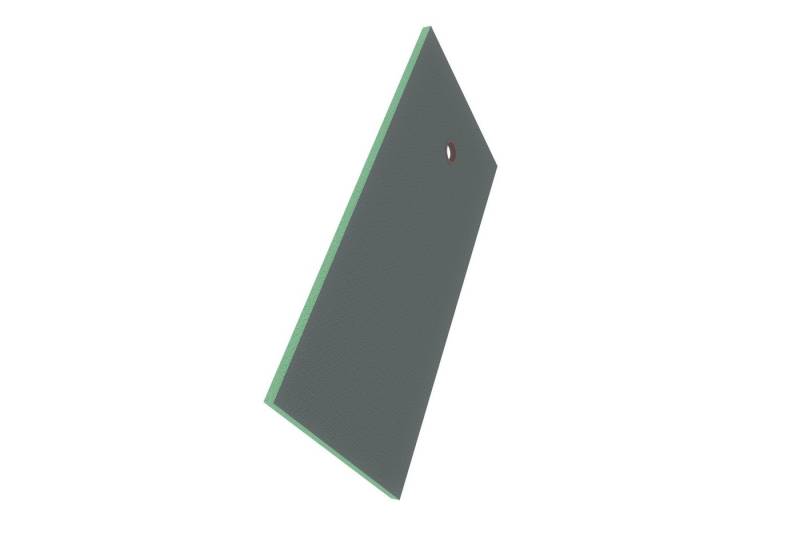 duschspa Duschwanne 120x80x4cm XPS Fliesen Bauplatte Duschelement Duschtasse Duschboard, XPS, Set von duschspa