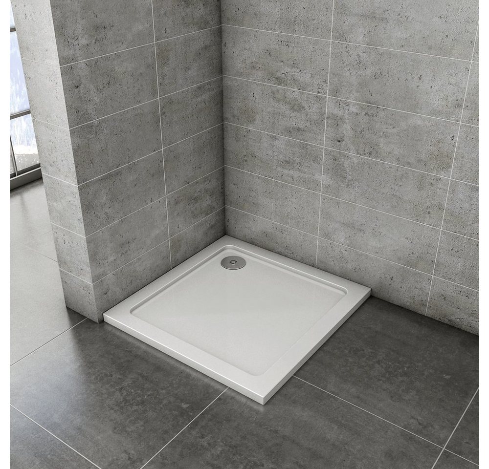 duschspa Duschwanne Dusche Duschtasse Duschwanne Duschkabine Duschabtrennung, Kunststein mit Acrylbeschichtung, Set von duschspa