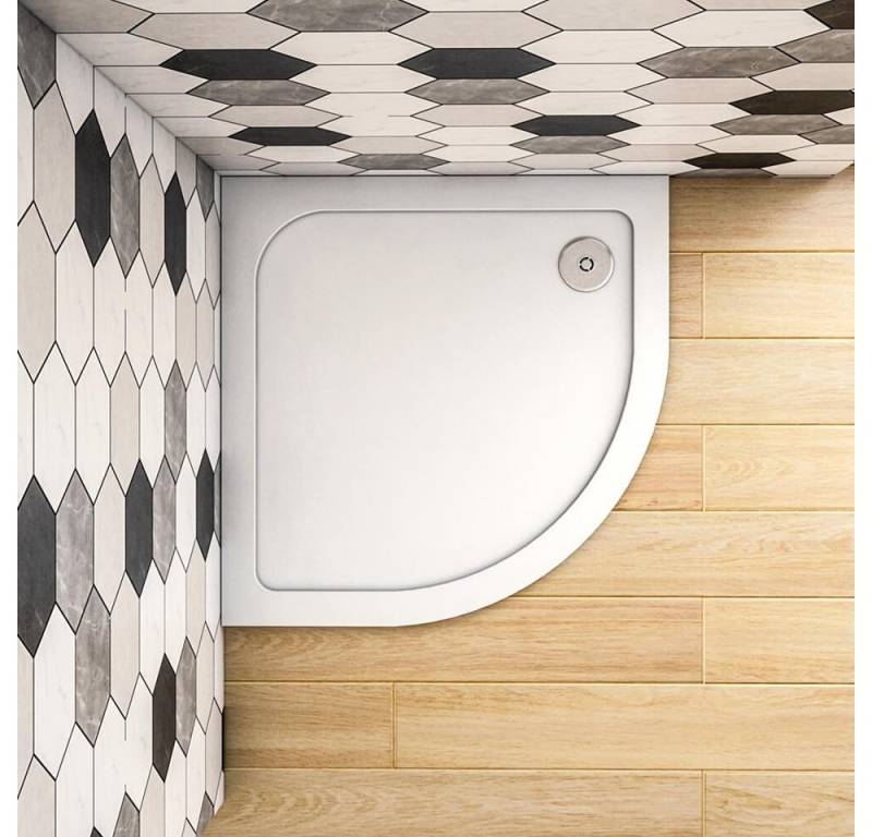 duschspa Duschwanne Viertelkreis Duschtasse Duschwanne für Duschwand Duschtür, Kunststein mit Acrylbeschichtung, Set, 80x80 cm, 90x90 cm duschspa Duschwanne Viertelkreis Duschtasse Duschwanne für Duschwand Duschtür, Kunststein mit Acrylbeschichtung, Set, 80x80 cm, 90x90 cm von duschspa