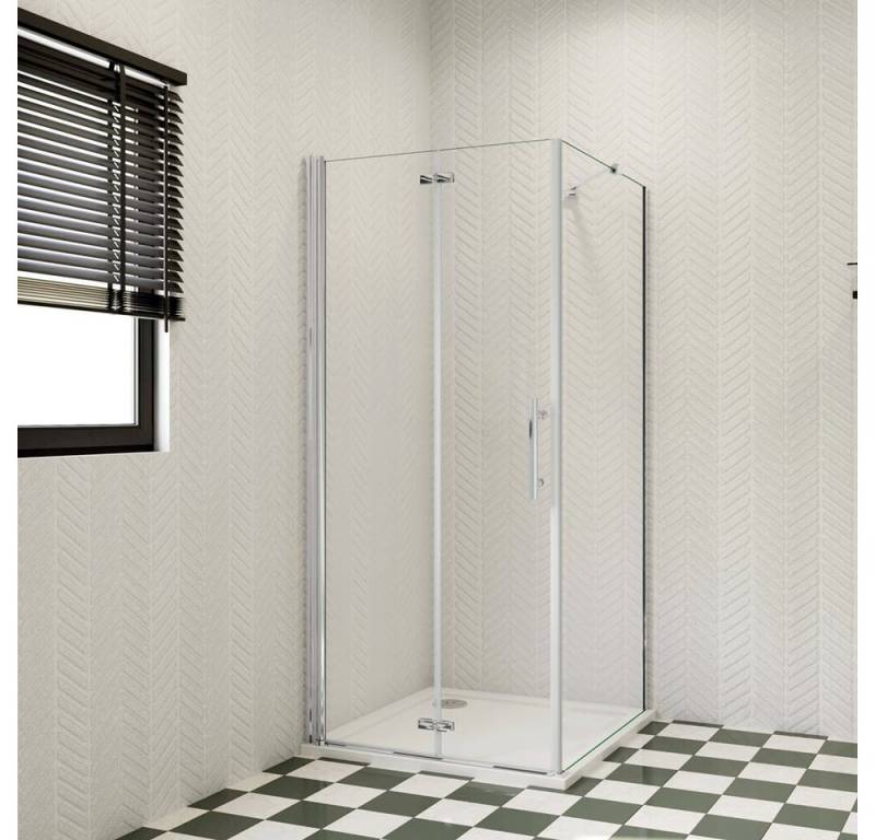 duschspa Eckdusche Eckeinstieg Duschkabine Falttür + Seitenwand Scharniertür Duschtür, BxT: 80x70 cm, Einscheibensicherheitsglas, Sicherheitsglas, Set, ebenerdiger Einbau möglich duschspa Eckdusche Eckeinstieg Duschkabine Falttür + Seitenwand Scharniertür Duschtür, BxT: 80x70 cm, Einscheibensicherheitsglas, Sicherheitsglas, Set, ebenerdiger Einbau möglich von duschspa