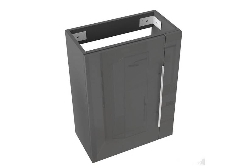 duschspa Waschtisch Unterschrank Badschrank Waschbeckenunterschrank Waschtischunterschrank, Hochglanz, Hängeschrank von duschspa