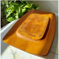 Dansk Teak Charcuterie Brett Mid Century Modern Jens Quistgaard Design Dansk Teak Charcuterie Brett Mid Century Modern Jens Quistgaard Design von dustblossomvintage
