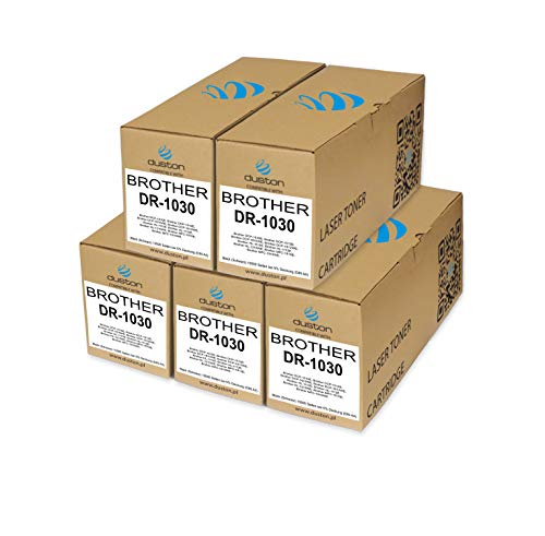 duston 5X DR1030 Trommel kompatibel zu Brother HL1110E HL1112E MFC-1810E DCP-1510E DCP1512E von duston