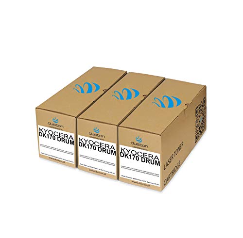 duston 3X DK170,DK-170 Trommel kompatibel zu Kyocera FS1035MFP FS1035MFP FS1135MFP FS1320D FS1320DN FS1370DN M2035dn M2535dn P2035d P2135d P2135dn von duston