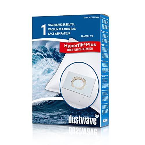 1x dustwave® Vliesfilterbeutel für Kärcher Serie WD6 - WD 6 P Premium, alternativ zu 2.863-006.0 Staubsaugerbeutel/Flies/Markenfiltersäcke (ca. 30 Liter) - Made in Germany von dustwave