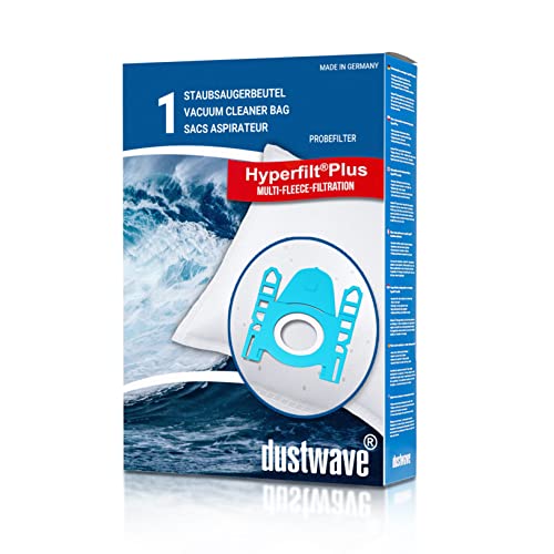 Dustwave® 1 Staubsaugerbeutel für Base BA 2000 / BA2000 - hocheffizient mit Hygieneverschluss - Made in Germany von dustwave