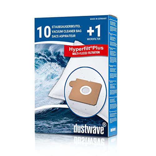 Dustwave® 10 Staubsaugerbeutel für AEG Vampyrino 920 Eco - hocheffizient mit Hygieneverschluss - Made in Germany von dustwave