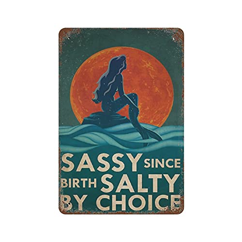 Metall-Blechschild, Retro-Stil, Neuheitsposter, Eisenmalerei, Meerjungfrau-Sommer-Blechschild, seit der Geburt, Vintage-Blechschild, Wandkunst, Heimdekoration, Liebes-Meerjungfrau-Blechschild Metall-Blechschild, Retro-Stil, Neuheitsposter, Eisenmalerei, Meerjungfrau-Sommer-Blechschild, seit der Geburt, Vintage-Blechschild, Wandkunst, Heimdekoration, Liebes-Meerjungfrau-Blechschild von dutis