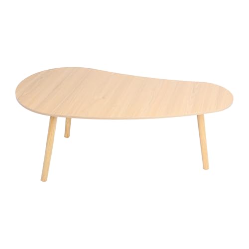 dutwirtz Kleiner Couchtisch, 100 cm, 68 kg, robust, moderner Mitteltisch mit geräumiger Mango-Form, minimalistisches Design für Wohnzimmer, Wohnung, Holz dutwirtz Kleiner Couchtisch, 100 cm, 68 kg, robust, moderner Mitteltisch mit geräumiger Mango-Form, minimalistisches Design für Wohnzimmer, Wohnung, Holz von dutwirtz