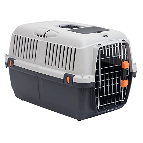 duvoplus, Tür aus Metall für Bracco Travel 3, 23 x 32 x 2,5 cm, silberfarben, Tür, Hund, silberfarben von duvoplus