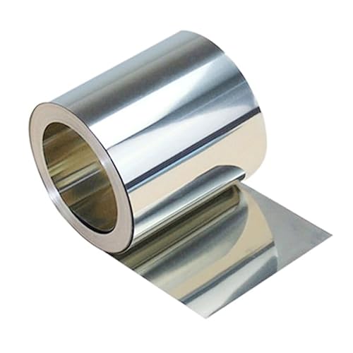 1 Stück dünne Blechfolie aus Edelstahl SUS304, for die Formenherstellung, Blechfolienplatte(0.08x100x1000 mm) von dvegGEE