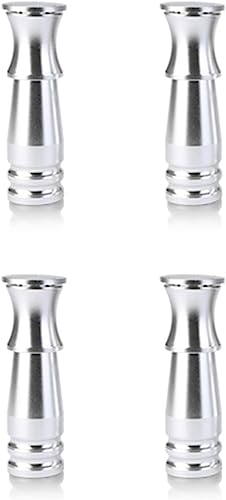 4 Stück Metallmöbelbeine, verstellbare Möbelstützfüße, Ersatzstützfüße aus Metall(Silver(a),8cm/3in) von dvegGEE