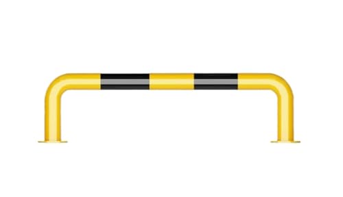 Arking-Platzblocker, U-förmige Sicherheitspoller, Autoblocker-Warnpfosten for Garage und Lager(100x50x0.2 cm) von dvegGEE