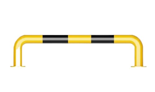 Arking-Platzblocker, U-förmige Sicherheitspoller, Parkplatz- und Garagen-Autoblocker(150x40x0.2 cm) von dvegGEE