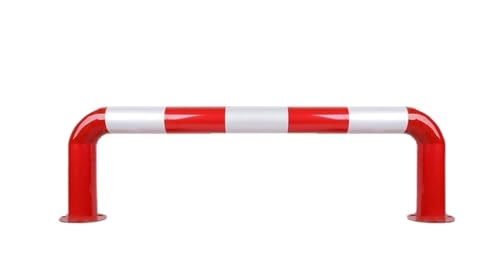 Arking-Platzblocker, rot-weiße Verkehrswarnpfosten for Einfahrt, Garage, Lagerhaus, Autoblocker(120x30 cm) von dvegGEE