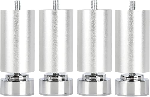 Edelstahl-Möbel-Tischbeine, Metall-Möbelfüße, runde Beine, Bettersatz(10 cm(4inch)) von dvegGEE