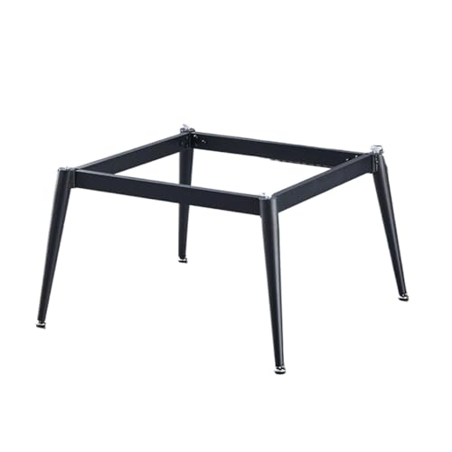 Esstischbeine Moderner Industrieller Tischfußrahmen Verstellbare Beine Möbelersatzbeine(24x24x28in) von dvegGEE