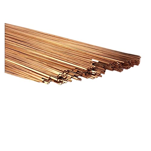 Flacher Phosphor-Kupfer-Lötdraht, 400 mm lang, Gasschweißen von Klimaanlagen-Kühlschränken (30 Stück, 400 mm) von dvegGEE