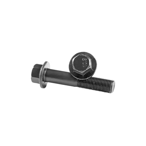 Hardware, Schrauben, Schwarze Sechskantschrauben mit Flanschkopf und Feingewinde aus 10.9er Stahl M10 M12 M14 M16(M10 x 1.5 x 90 mm 3pcs) von dvegGEE