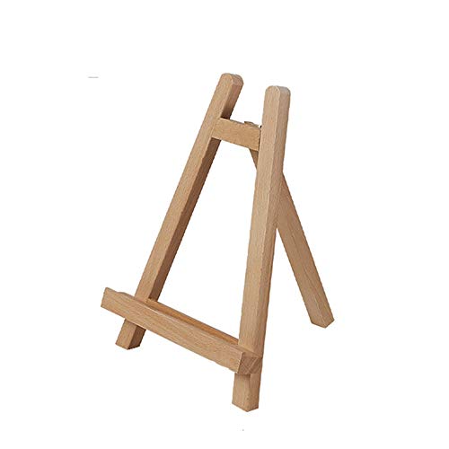 Kunststaffelei, Desktop-Staffelei, kleine Staffelei aus Holz, Ölgemäldeständer, klappbare Rückenstütze, Desktop for Malen Kunststaffelei, Desktop-Staffelei, kleine Staffelei aus Holz, Ölgemäldeständer, klappbare Rückenstütze, Desktop for Malen von dvegGEE